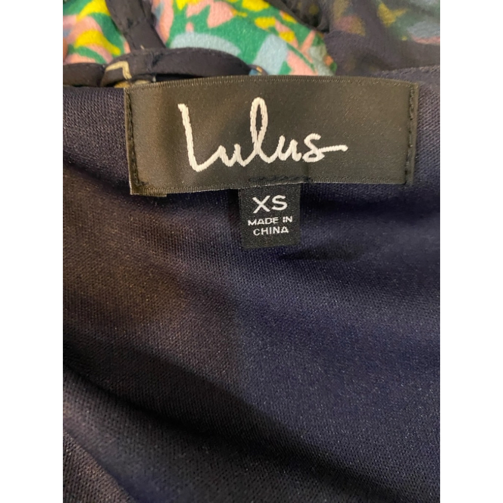 Lulu’s Floral Wrap Dress XS - Picture 5 of 5